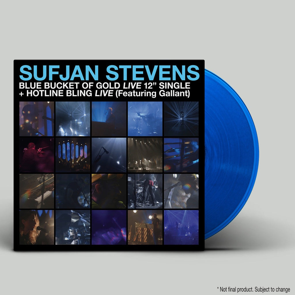 Sufjan Stevens Blue Bucket Of Gold / Hotline Bling 12" Jet Black