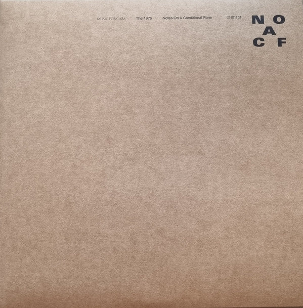 The 1975 - Notes On A Conditional Form (Australian Exclusive Clear Vinyl)