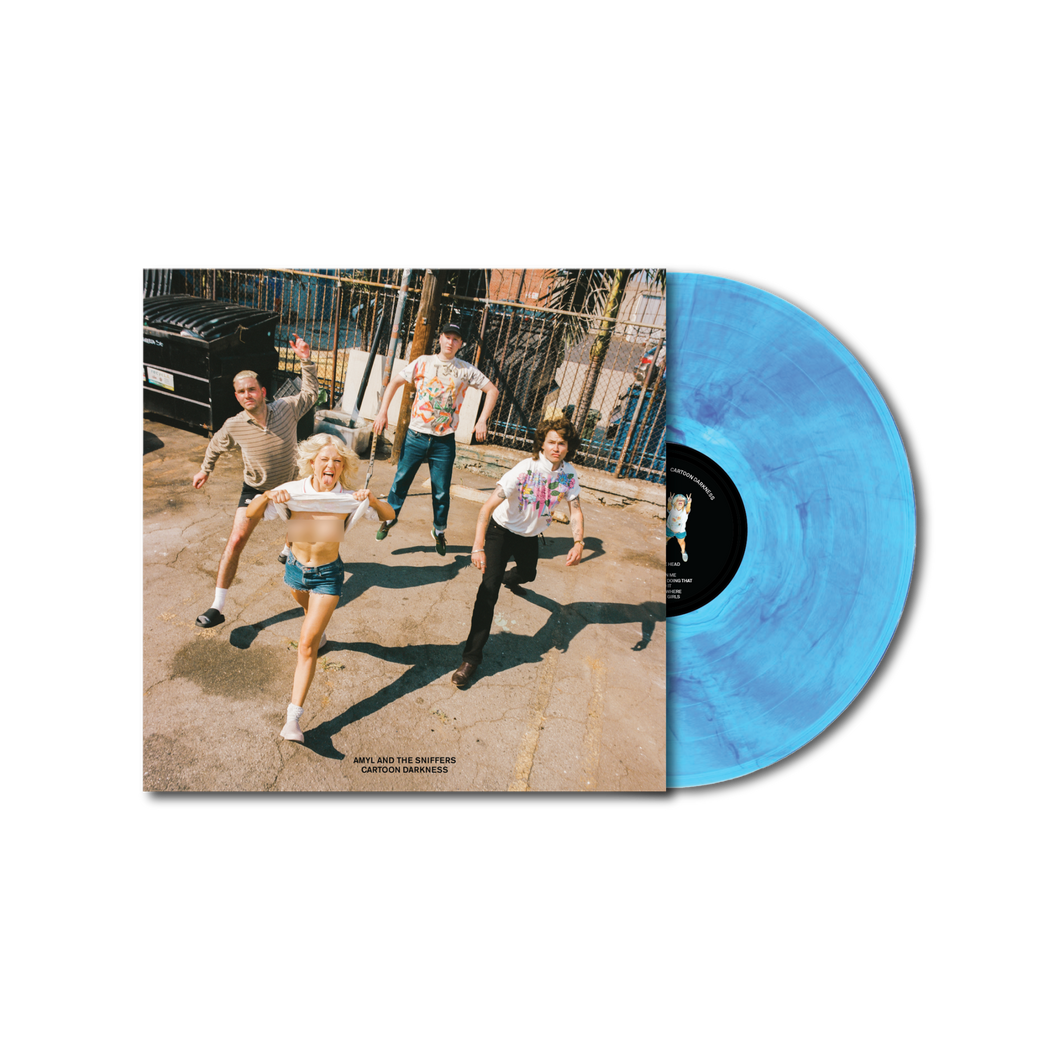 Amyl and The Sniffers – Cartoon Darkness (Drowning In It Edition (Indie Exclusive Blue Marble Vinyl)