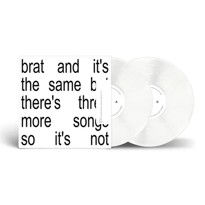 Charli XCX - Brat and it’s the same but there’s three more songs so it’s not (2LP White )