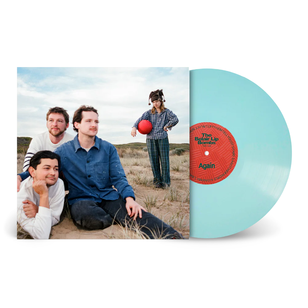 Belair Lip Bombs - Again (Sky Blue Vinyl)