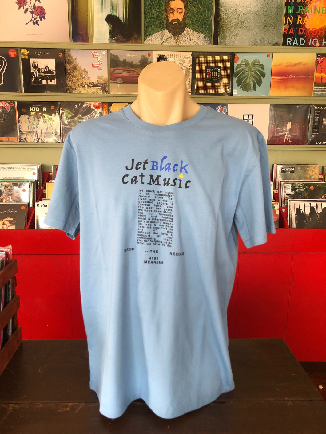 JBCM “Drop The Needle” Shirt Sky Blue (Regular Fit)