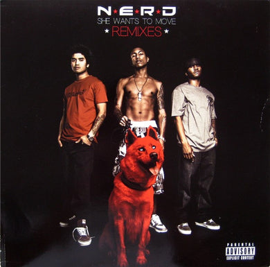 N*E*R*D – She Wants To Move Remixes (Second Hand / 12inch)