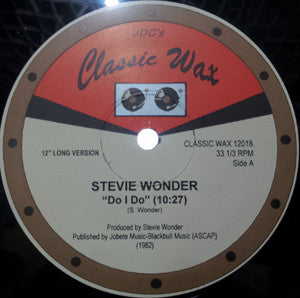 Stevie Wonder - As / Do I Do (Second Hand / 12inch)