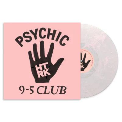 HTRK - Psychic 9 to 5 Club (Clear With Pink Swirl Vinyl)
