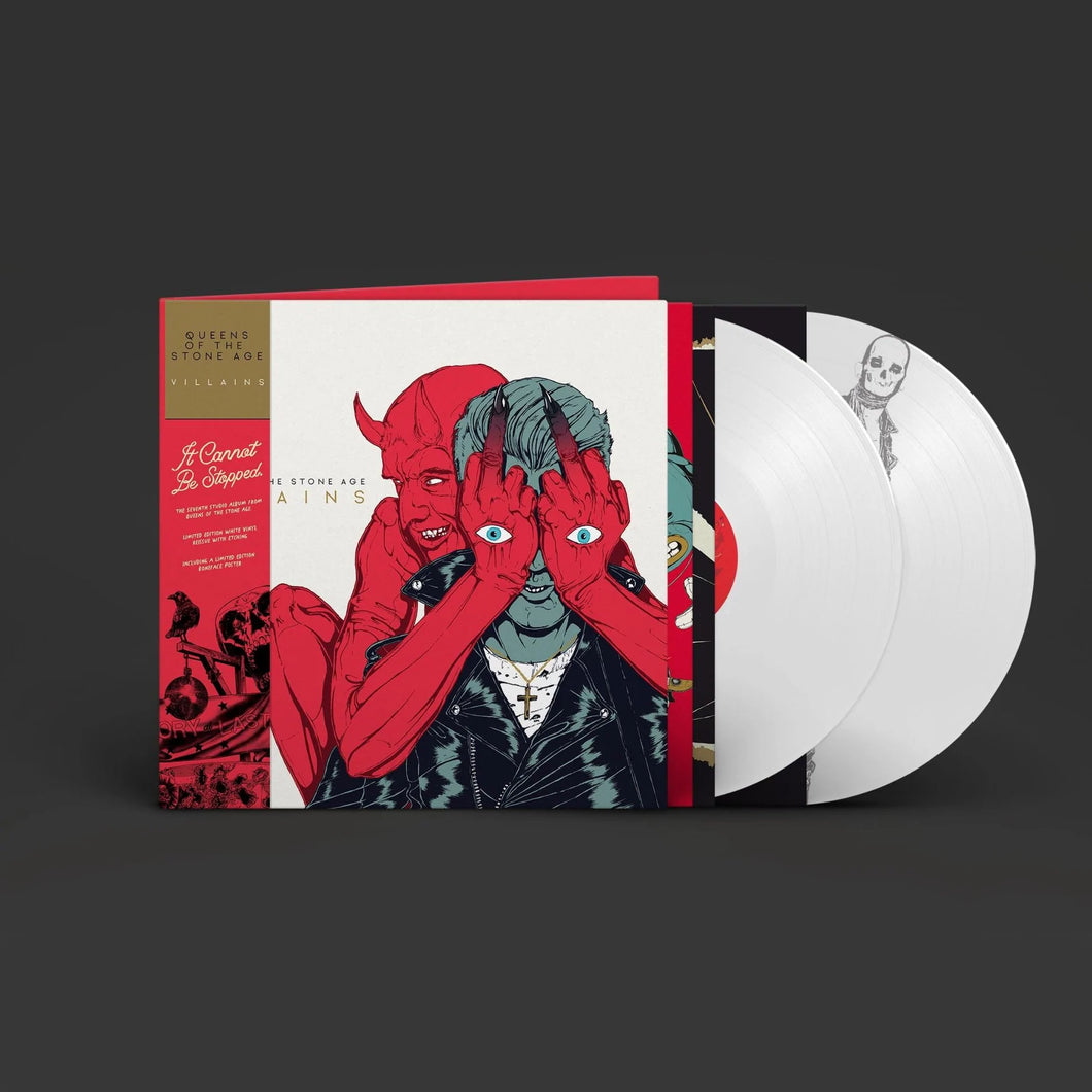 Queens of the Stone Age - Villains (White opaque gatefold vinyl with obi strip REISSUE)