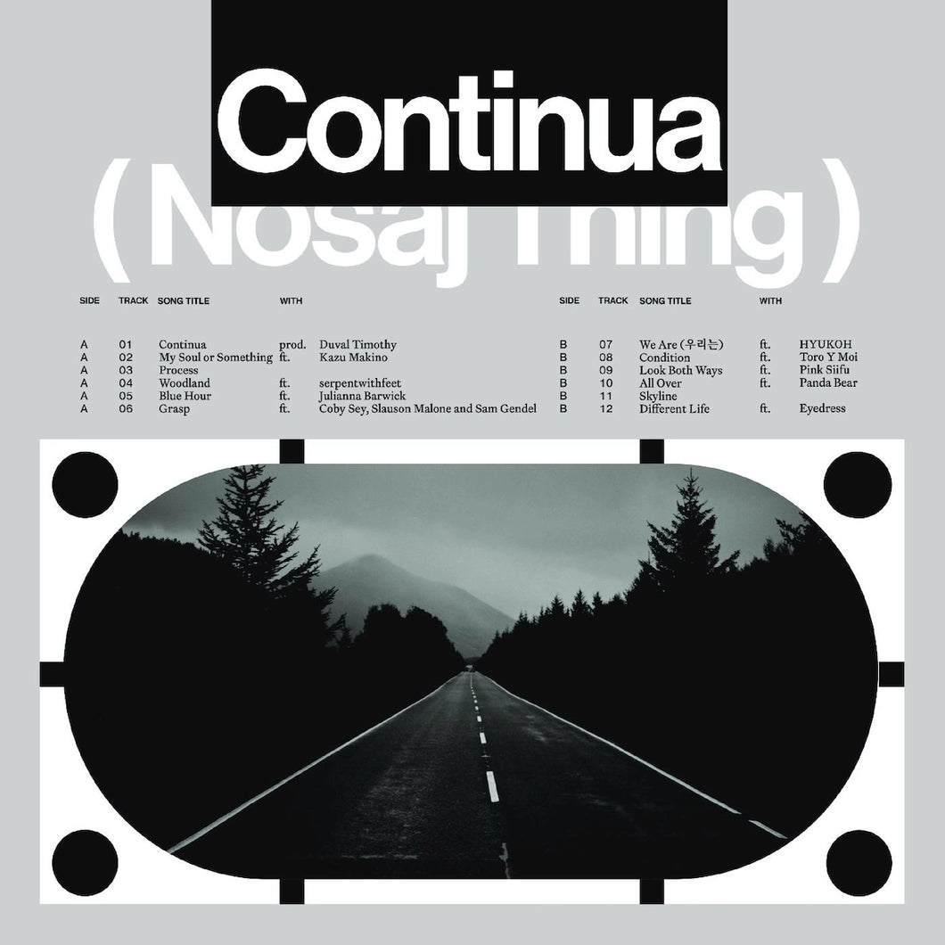 Nosaj Thing - Continua (Indie Excusive Clear LP)