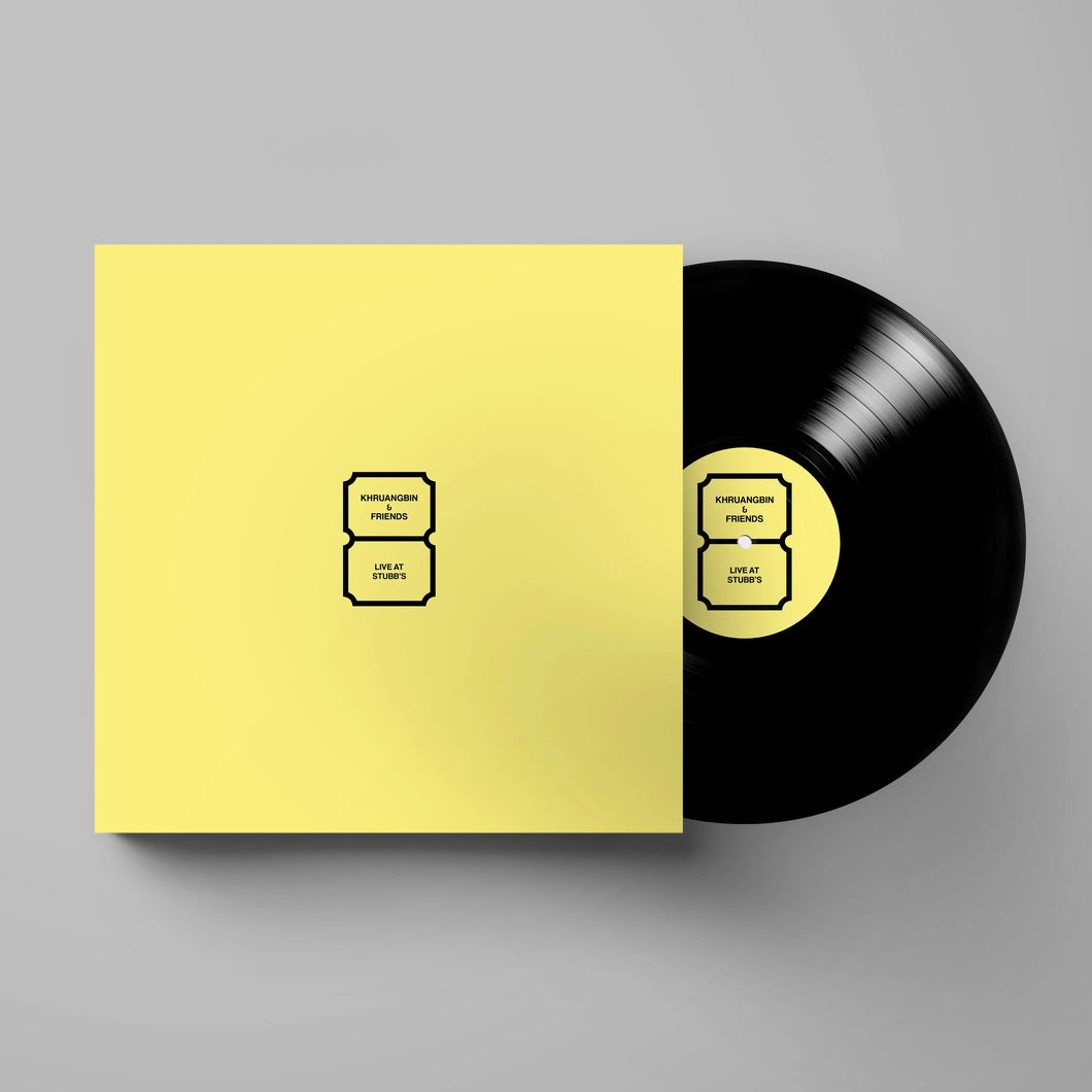 Khruangbin & Friends - Live at Stubb's (Black 1LP)